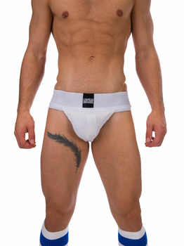 Jockstrapy Barcode Sergey Jock Basic White L