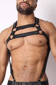 High Bar Harness Black Xl CellBlock13
