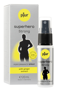 Spray opóźniający wytrysk pjur Superhero Strong Performance 20 ml