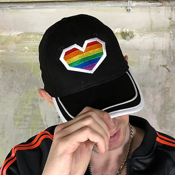 Bejsbolówka z tęczą Boxer X-Baseball Cap Rainbow