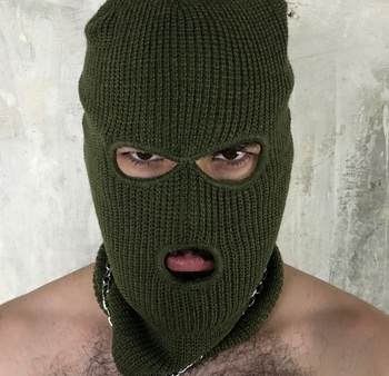 Kominiarka Balaclava Acrylic Green