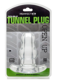 Korek analny z tunelem Perfect Fit Double Tunnel Plug M