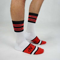 Aasssoxx SPW (Sport Public Worship) socks Slap the fag socks