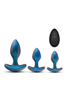 Matrix Cosmos Plug Kit Lunar Blue Blush Anal Plug Set