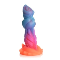 Creature Cocks Aqua Cock Glow-in-the-Dark Dildo