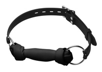Mister B Dog Bone Gag Black