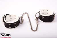 Whips Women's Ankle Cuffs White