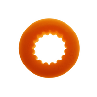 Axis Rib Griphold Cockring Ice Orange Oxballs