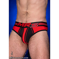 Mr-S-Leather Frontline Jock Brief Red XL