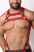 Cellblock13 High Bar Harness Red XL