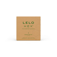 HEX Organic Condoms 3 pack LELO