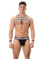 Barcode Berlin jockstraps Jockstrap Bottom Black-White XL