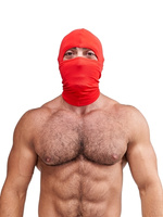 Mister B Multi-Purpose Lycra Hood Red