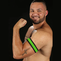 Neo Bold Color Armband Lime L