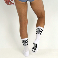 AASSSOXX Crew Socks AASSSOXX Original White/black