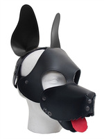 Mister B Shaggy Dog Hood Black