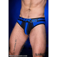 Mr-S-Leather Frontline Brief Blue XL