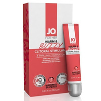Warming Lubricant for Clitoris For Her Clitoral Stimulant Warming Warm & Buzzy Original 10 ml System JO