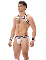 Barcode Berlin jockstraps Jockstrap Bottom White-Black XL