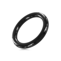 Stainless Steel Cock Ring 8x40 mm Black Line