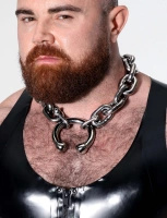 Dark room neck chain Titan Arc Necklace