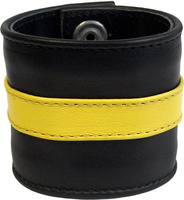 Wristband yellow stripe