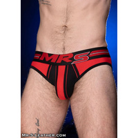 Mr-S-Leather Frontline Brief Red XL