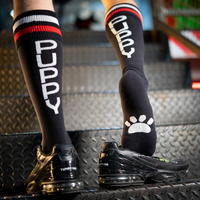 Boxer Football Sock Black/red/white PUPPY