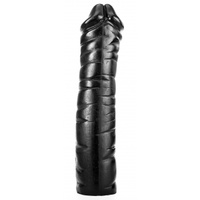 Dildo AB51 Raps 35 x 9cm All Black