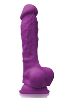 Dildo 22.7 Cm Blush Colours Pleasures Purple Blush