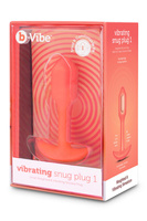Vibrating Snug Plug 1 Orange b-Vibe