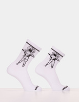 Fun Socks Blowjob White-Black L/XL Barcode Berlin
