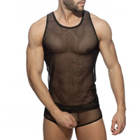 Charm Tank Top Black XXL Addicted