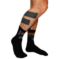Mister B Pride Crew Socks Black 38-41