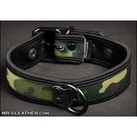 Mr-S-Leather Neo Bold Color Puppy Collar Camo L-XXL