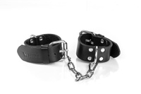 Black Narrow Cuffs Size L Primal Bond Whips