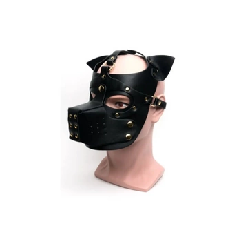 Pup Hood All Black 665 Bondage 