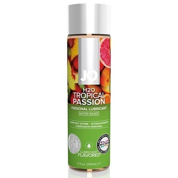 Edible Lubricant with Tropical Fruit Flavor H2O Lubricant Tropical 120 Ml System JO