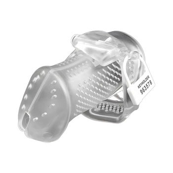 Airmesh Chastity Cage Clear Brutus