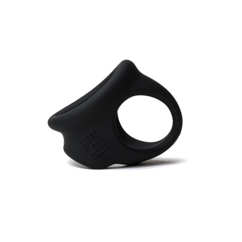Soft Silicone Erection Ring with Ball Splitter Sport Fucker Liquid Silicone Cock Chute Black