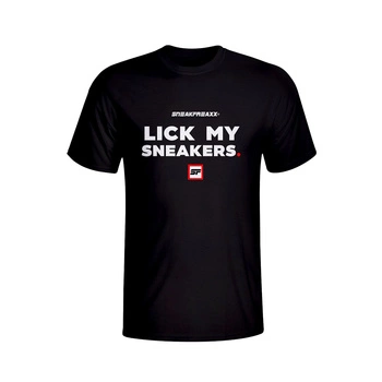 SneakFreaxx T-Shirt LICK MY SNEAKERS Black L