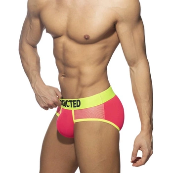 Neon Mesh Brief Neon Pink XXL Addicted
