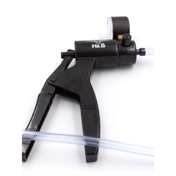 Mister B pump with pressuremeter