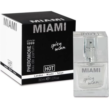 Pheromone Perfume MIAMI spicy man 30ml HOT