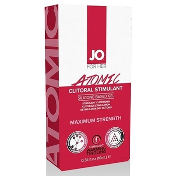 Warming Lubricant For Clitoris For Her Clitoral Stimulant Warming Atomic 10 Ml System JO