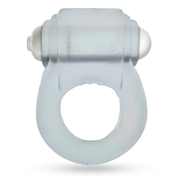 Glowdick Cockring With Led Clear Ice Oxballs