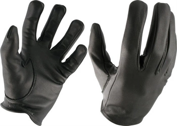 XXL Leather Police Gloves