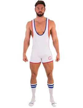 Singlet Allan White-Red-Royal L Barcode Berlin