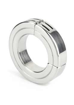 Steel Hinged Magnetic Cockring 45mm Titus