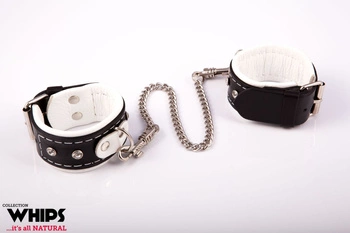 Whips Women's Wrist Cuffs White